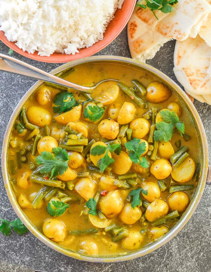 super-simple-green-bean-potato-curry