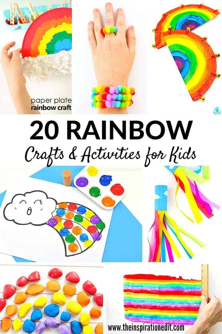 The Best Tissue Paper Rainbow Craft for Kids - Crafting A Fun Life