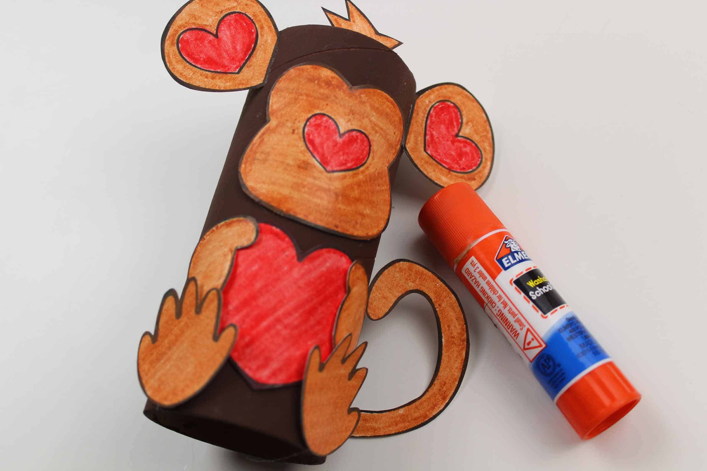 Toilet Tube Monkey.