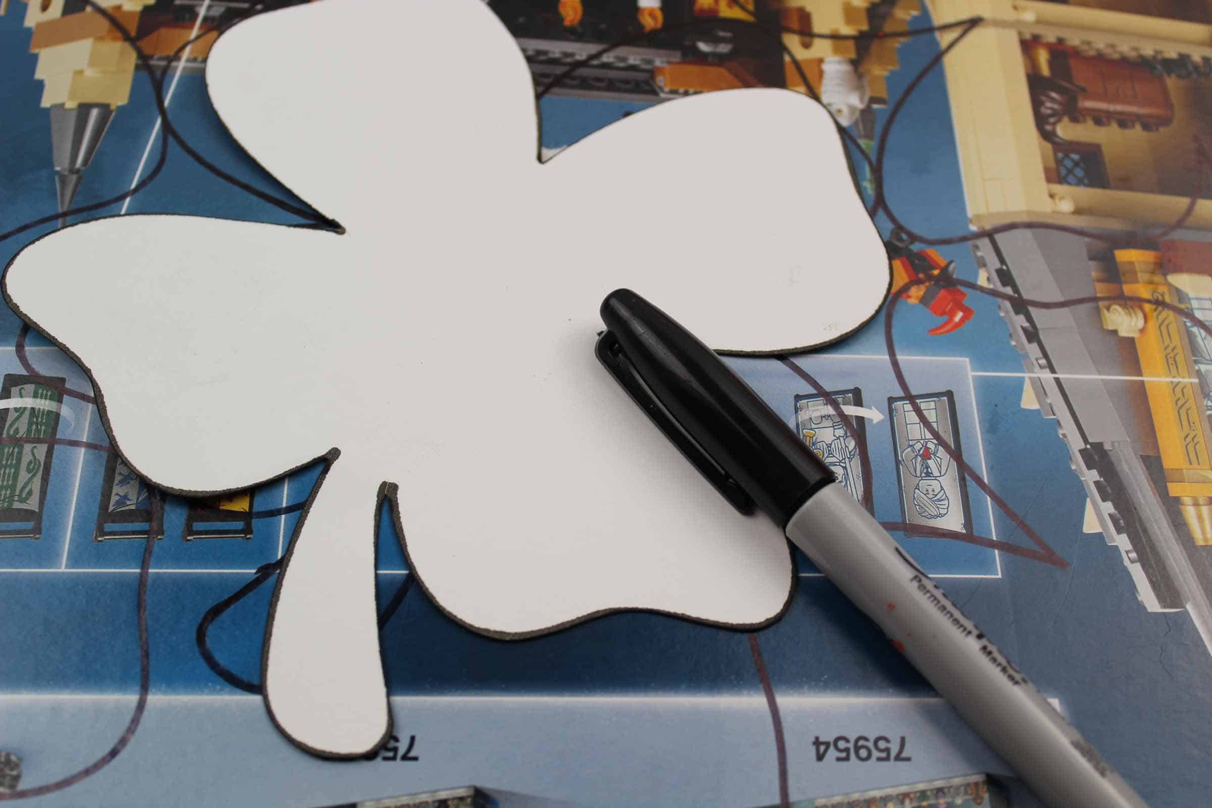 Shamrock template