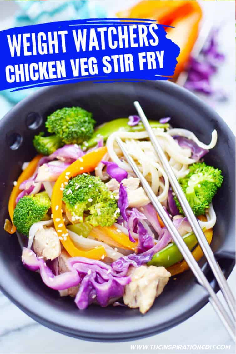 weight watchers chicken stirfry