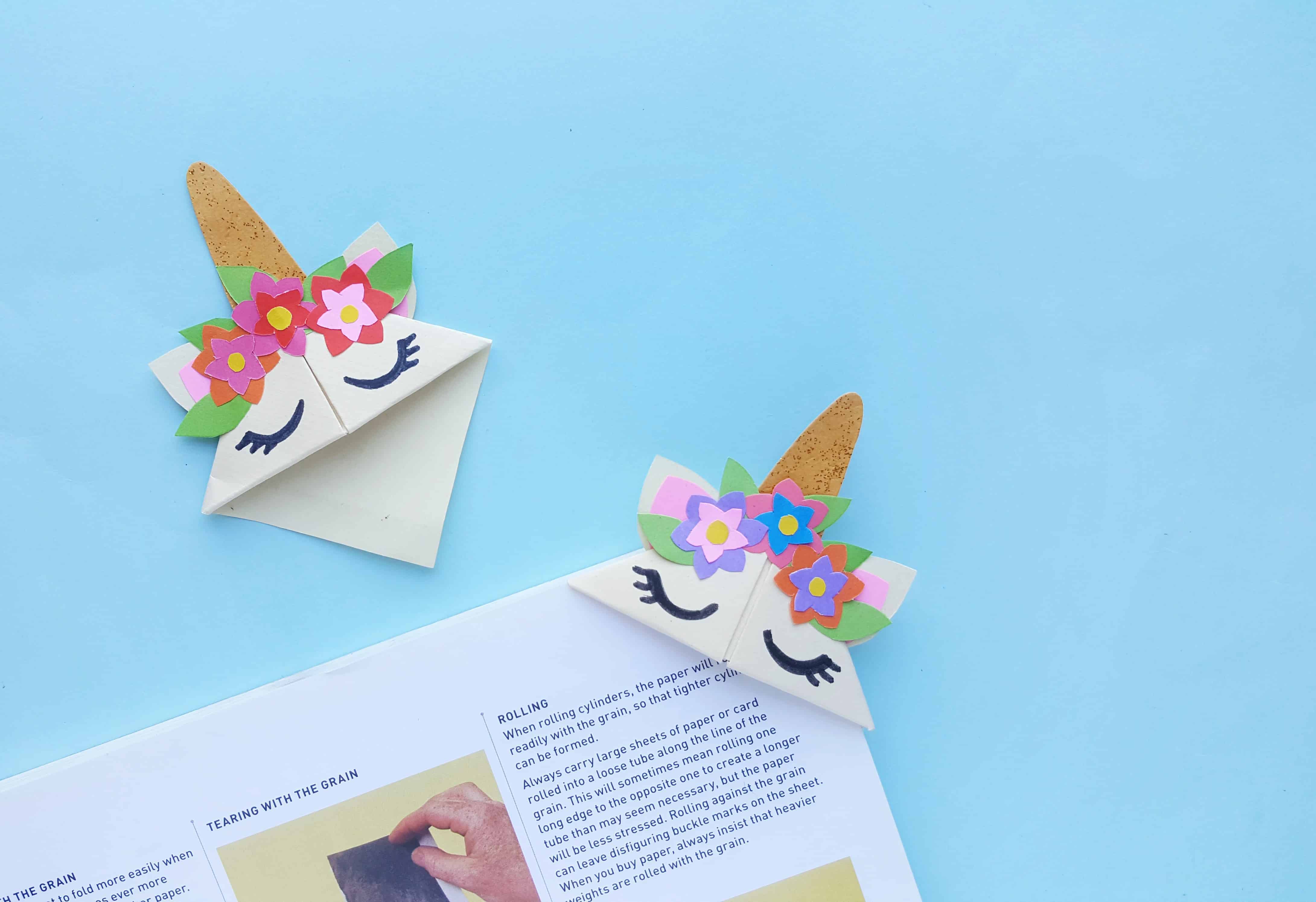 Easy Diy Unicorn Bookmark Craft For Kids The Inspiration Edit