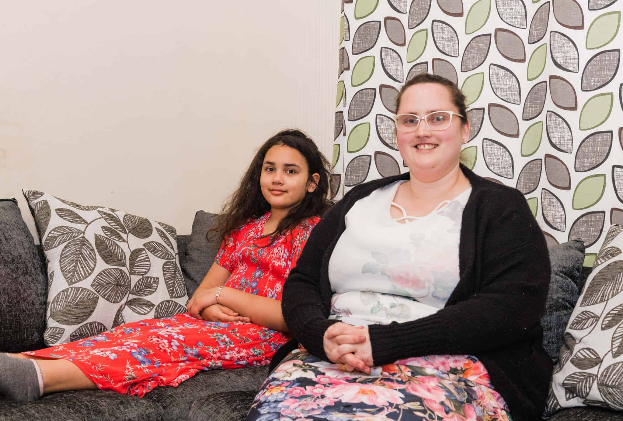 Wayfair sofa Sylvia and Mum
