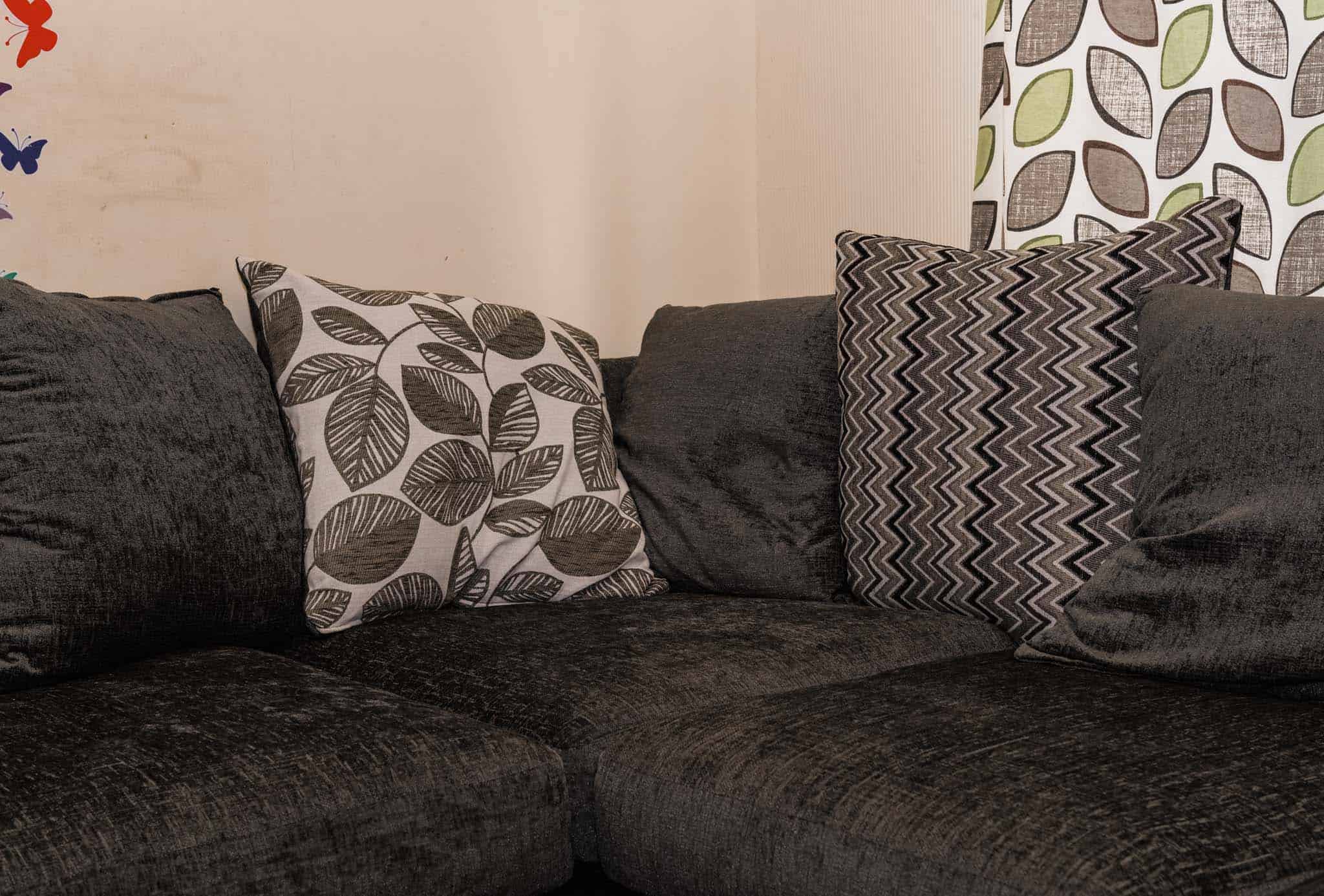 Zig Zag Striped Cushions