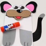 Cute Paper Bag Dog Puppet.