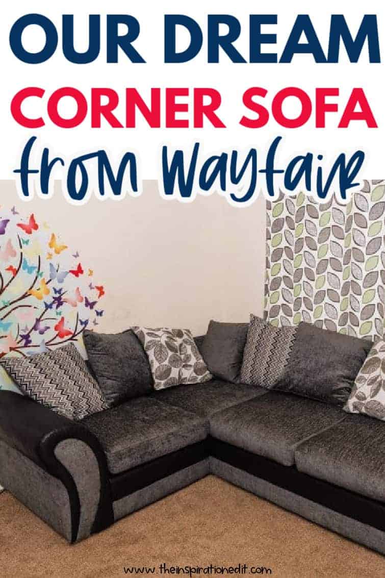 Our Dream Corner Sofa From Wayfair