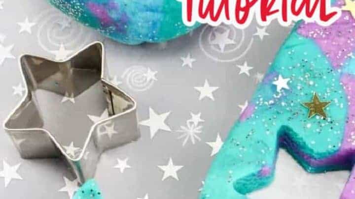 galaxy playdough