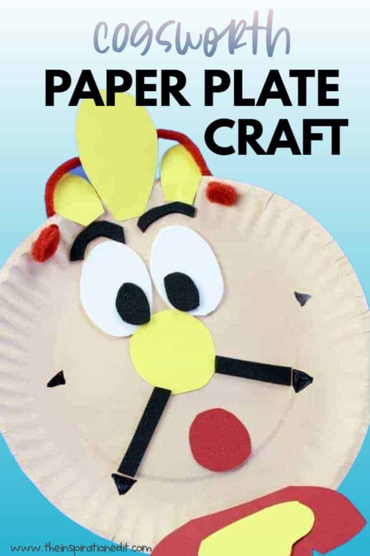 COGSWORTH disney paper plate craft