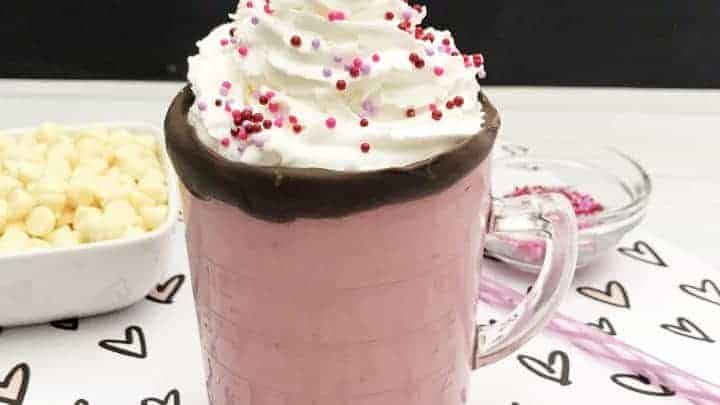 strawberry hot chocolate recipe