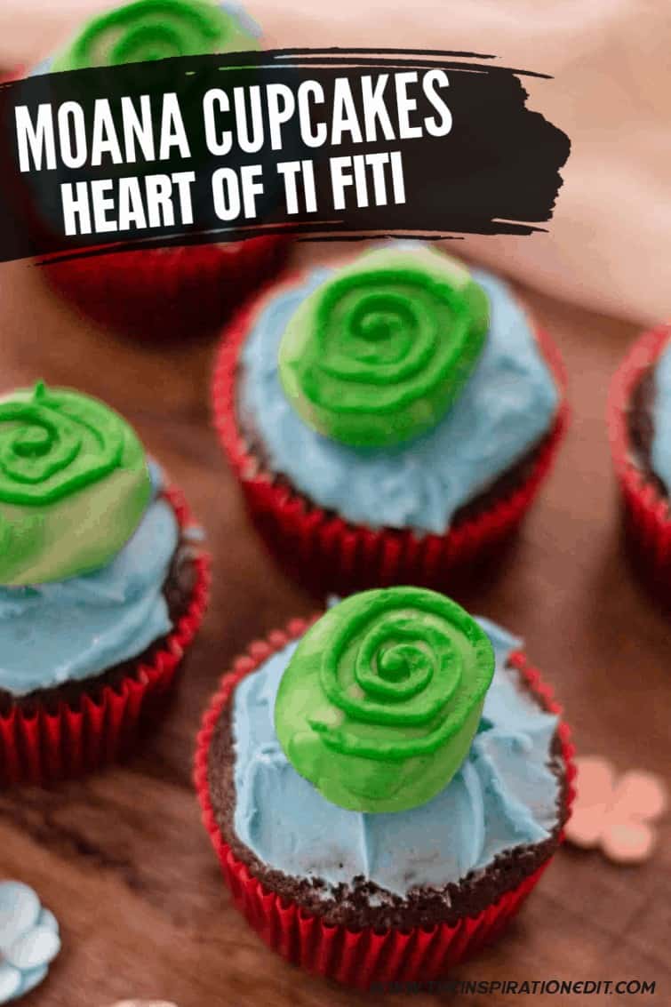 Moana Cupcakes Heart Of Ti Fiti The Inspiration Edit Moana Cupcakes Heart Of Ti Fiti The Inspiration Edit