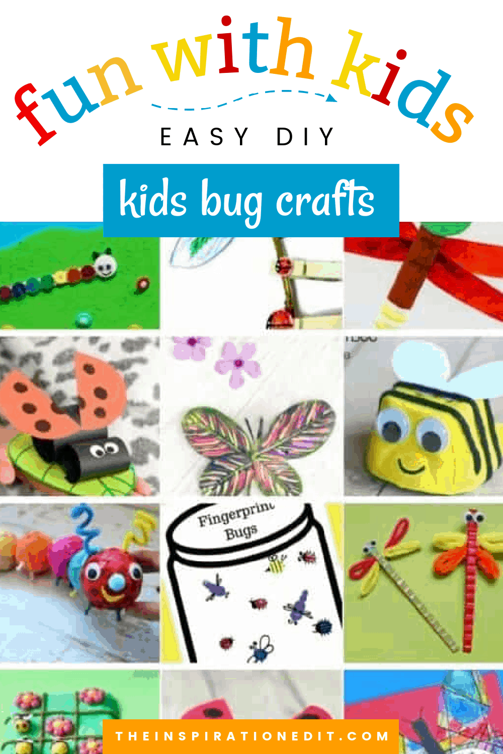 51 Amazing Preschool Bug Crafts · The Inspiration Edit