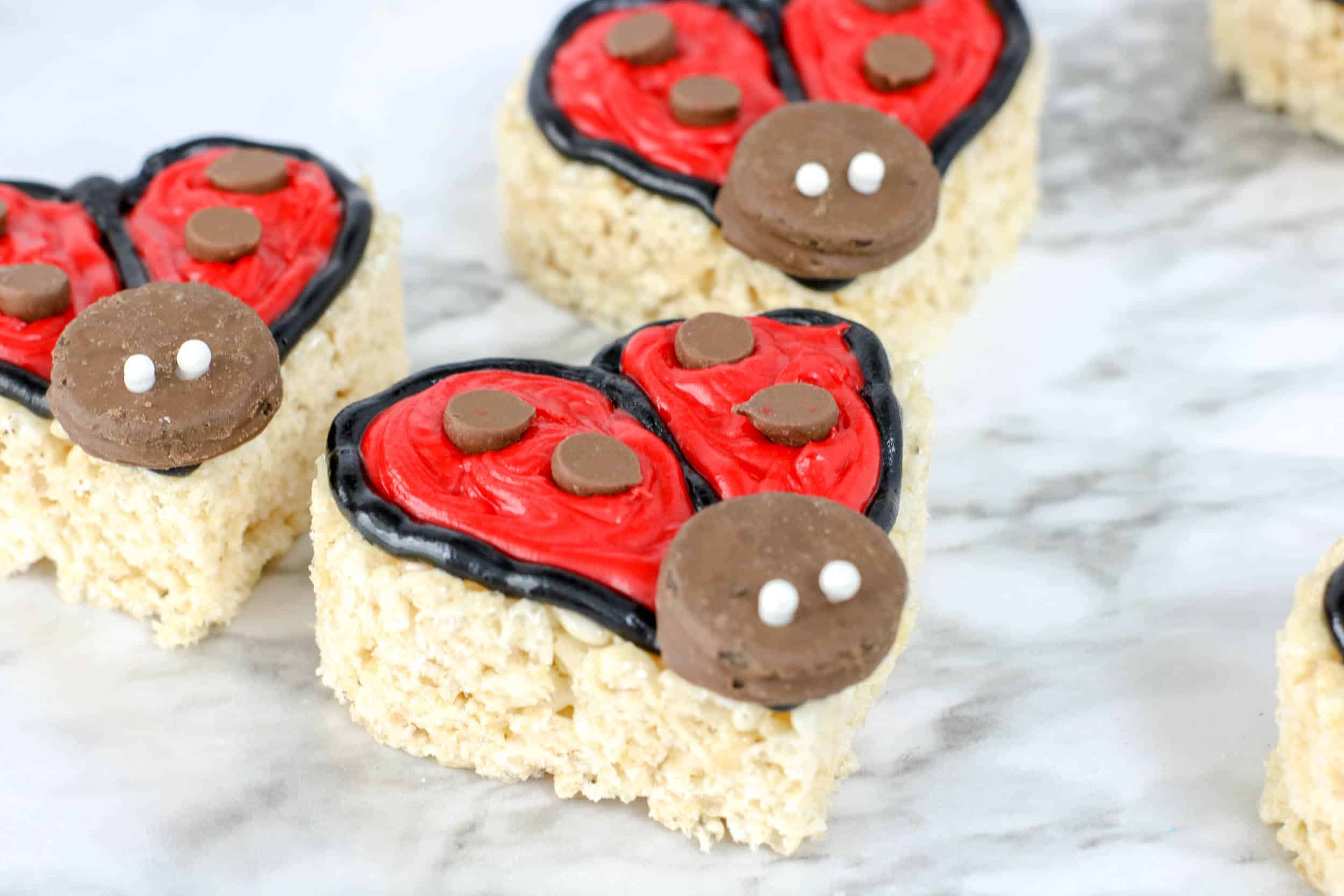 Ladybird Party Food.
