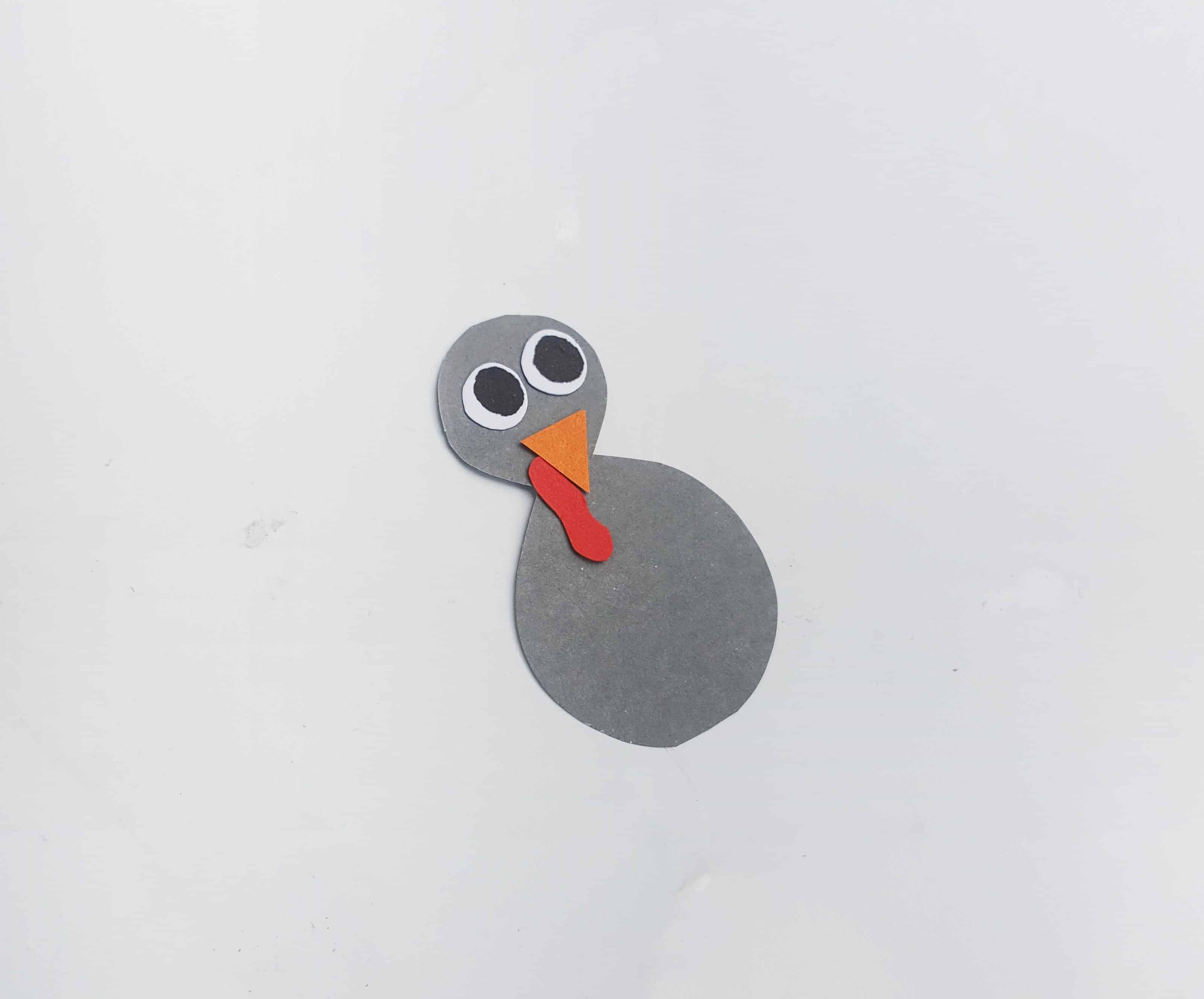 Step (1) - Thanksgiving Turkey Craft