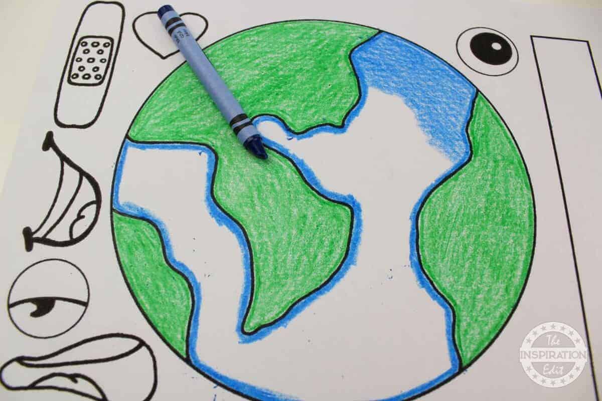 Earth Day Activity for Preschool Kids.