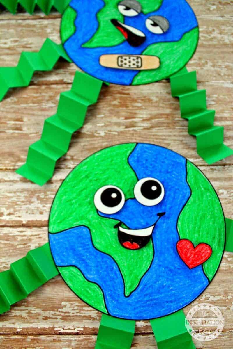 Fantastic Earth Day Craft And Activity For Kids · The Inspiration Edit