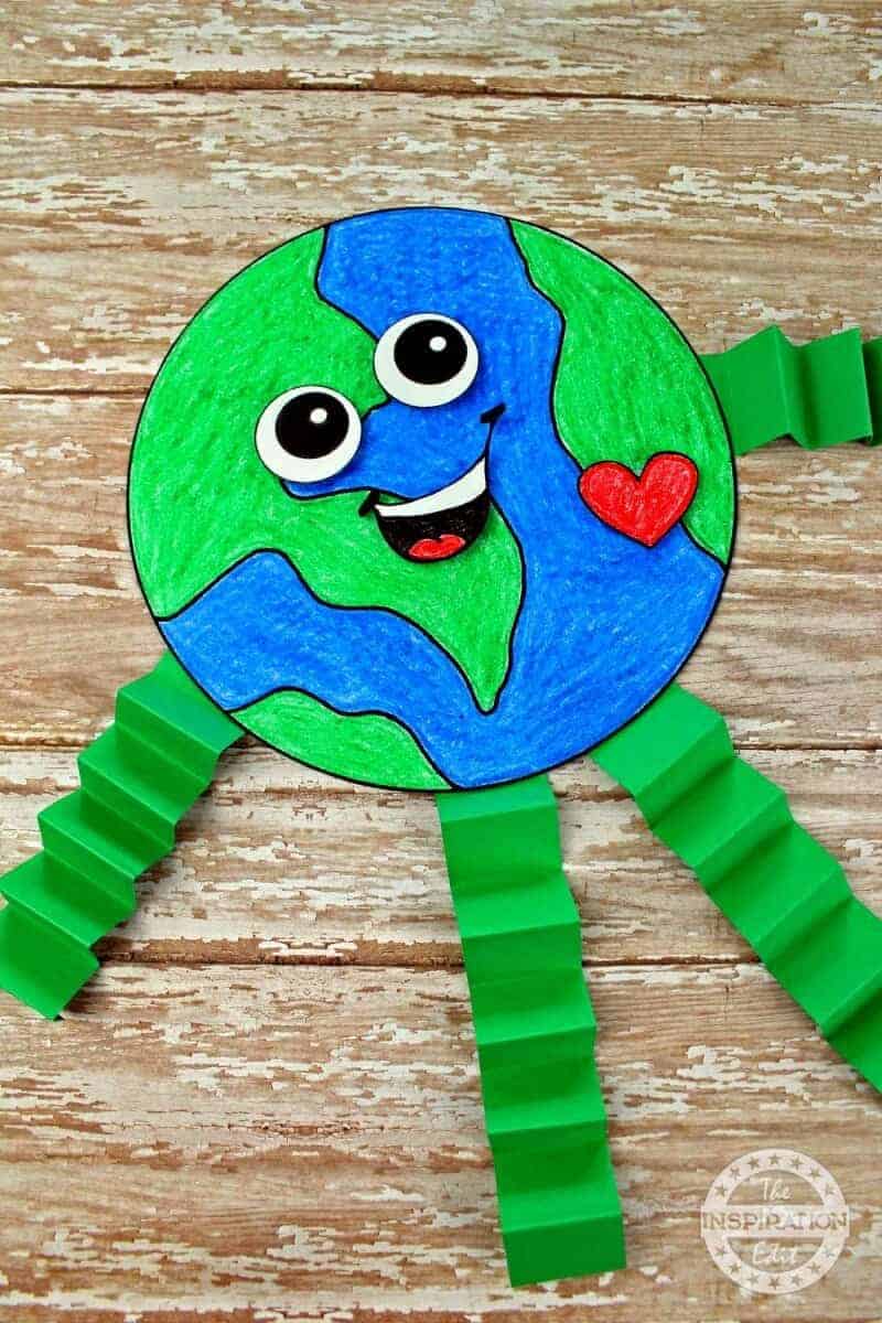 Fantastic Earth Day Craft And Activity For Kids · The Inspiration Edit