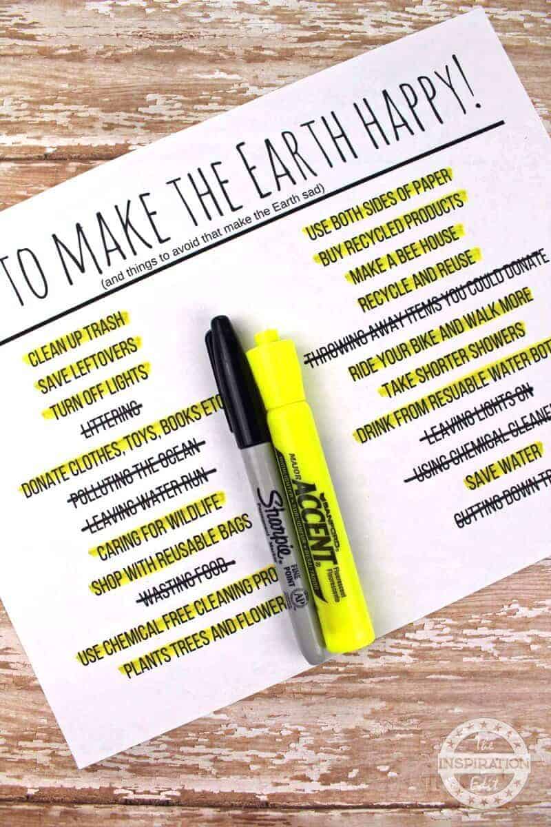 Earth Day Craft for Preschool Kids.