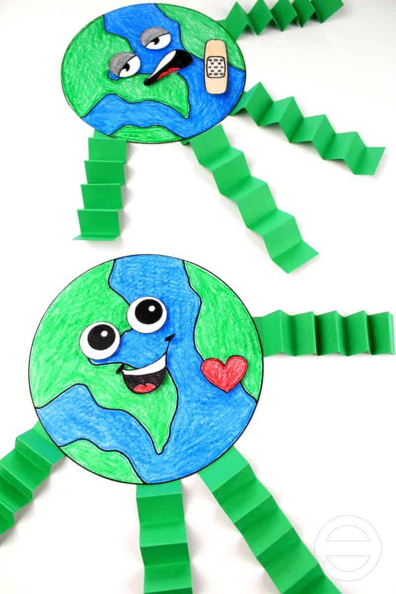 Fantastic Earth Day Craft And Activity For Kids · The Inspiration Edit