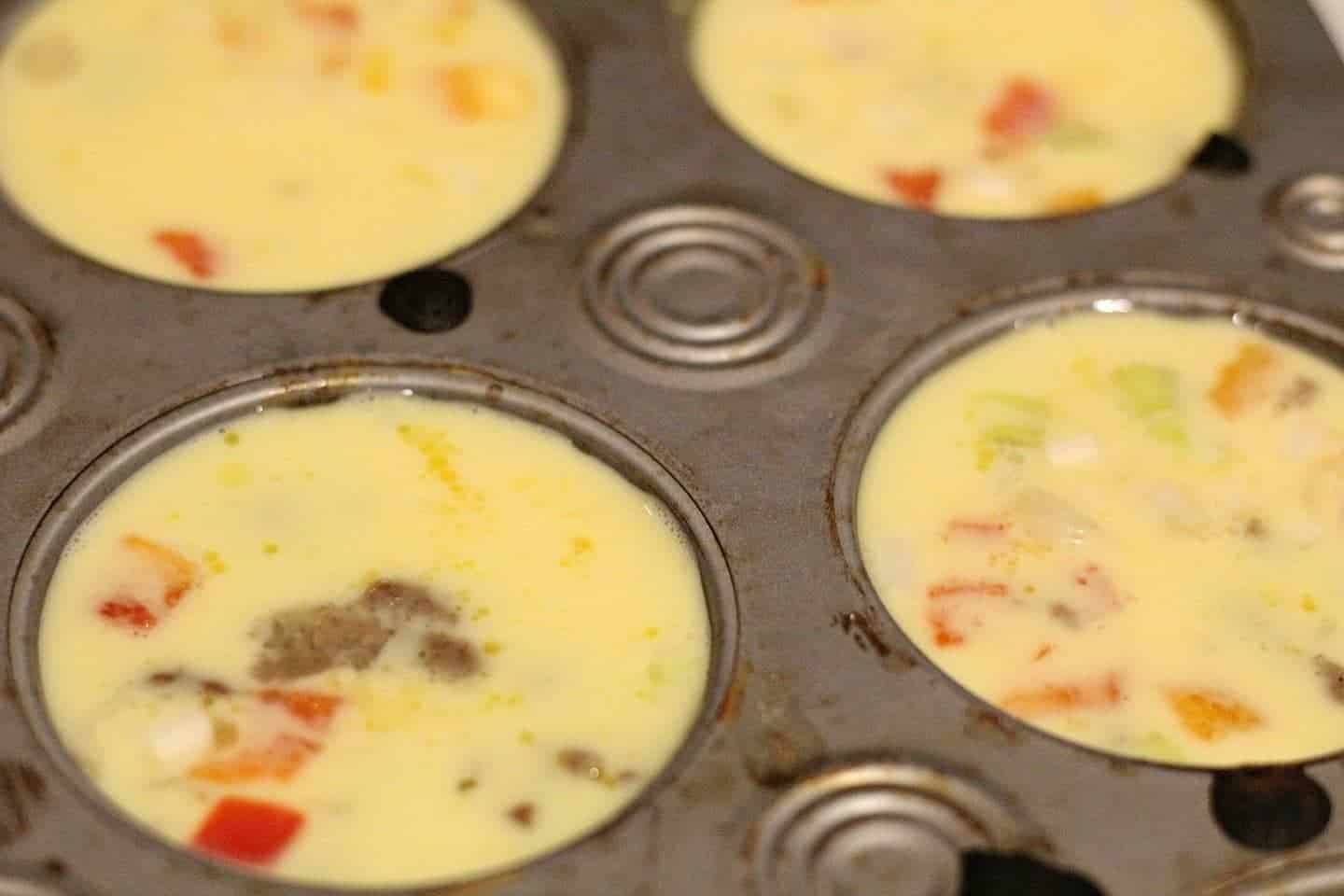 Egg Muffins for Keto Diet.