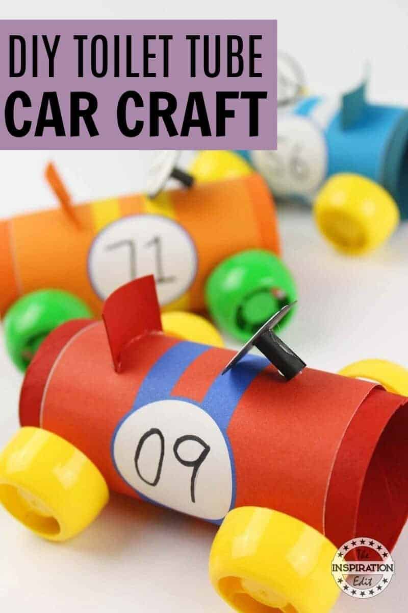 Toilet Tube Craft for Preschool Kids.