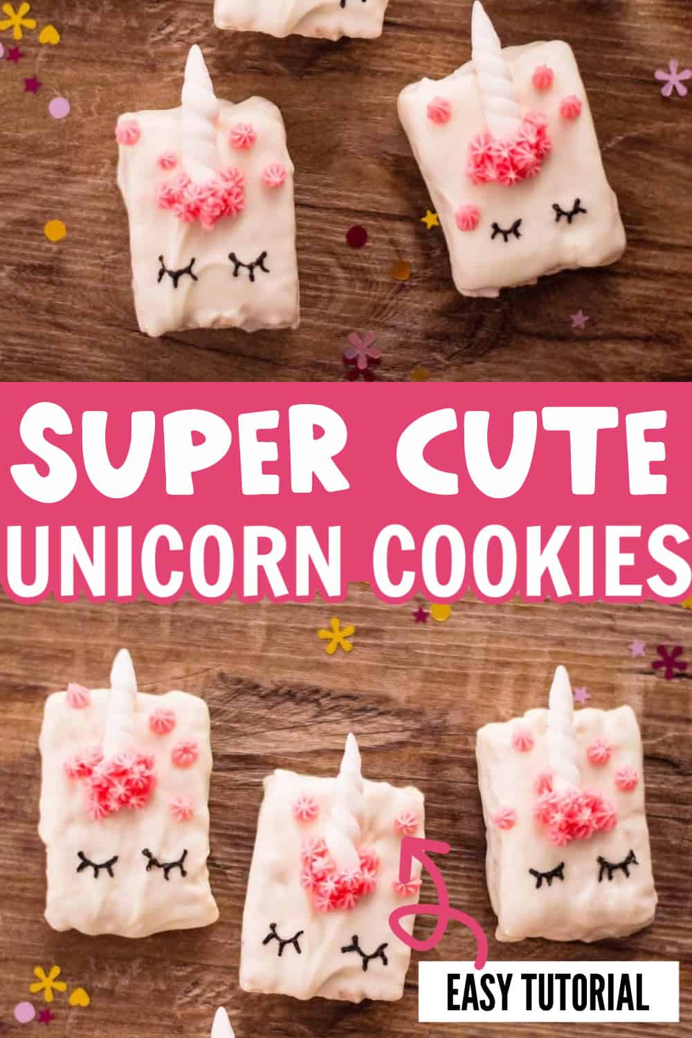 Unicorn Cookies.