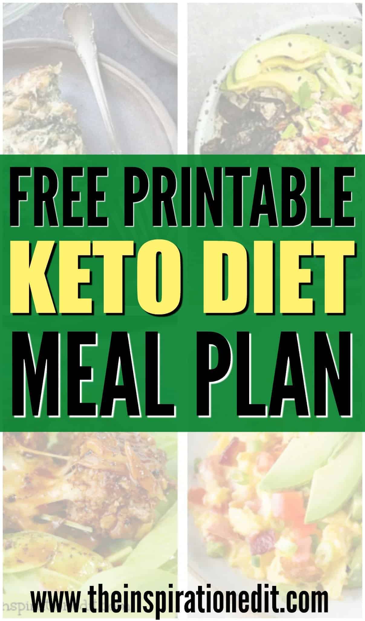 7 day keto meal plan