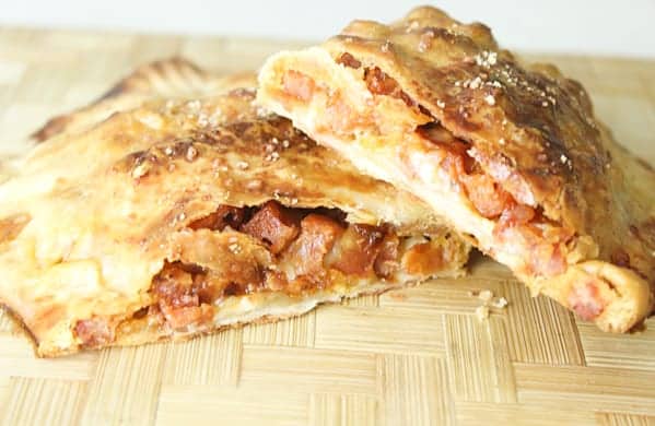 Spicy Chorizo Calzones.