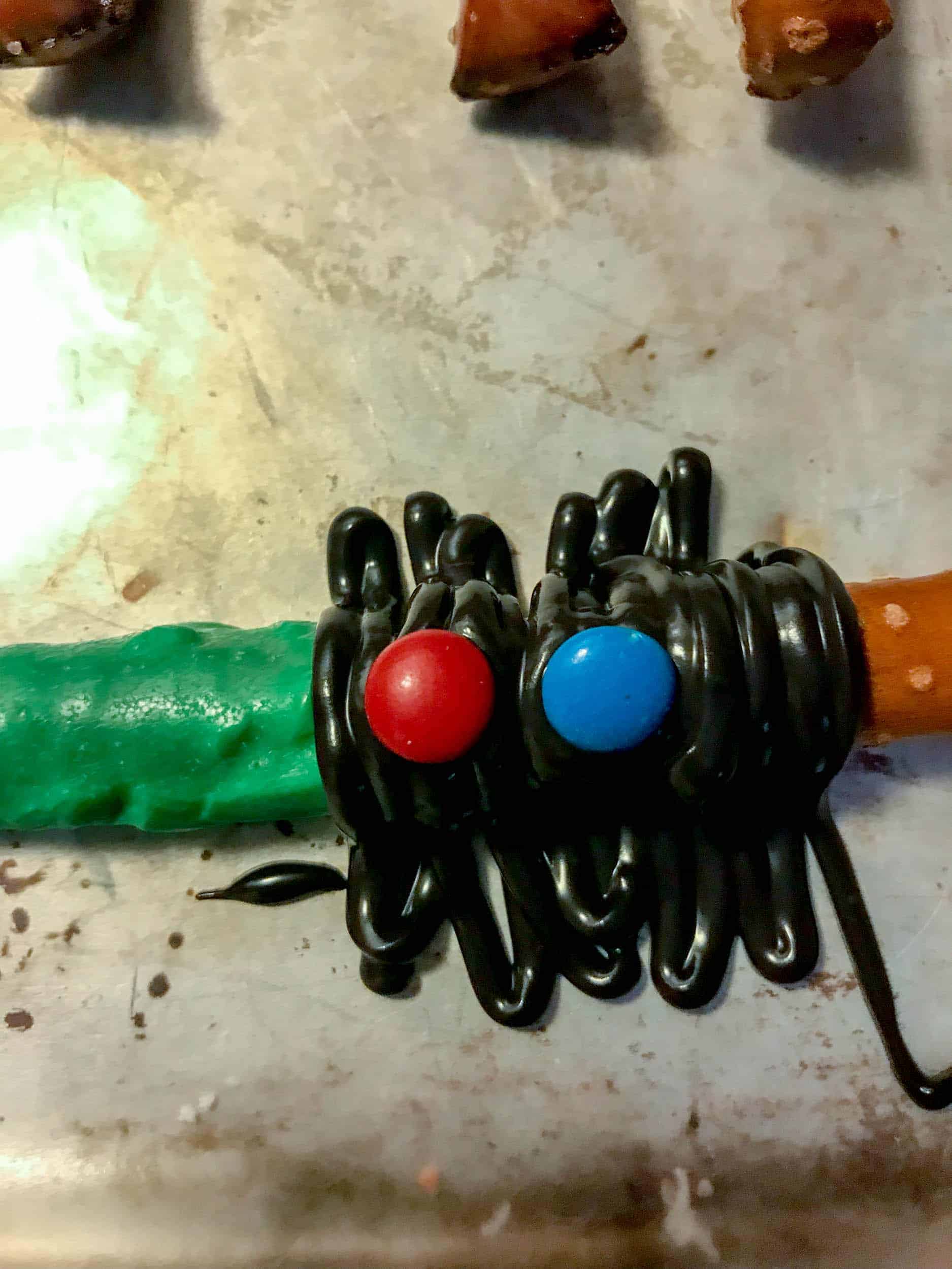 Star Wars Lightsaber Pretzel Rods.