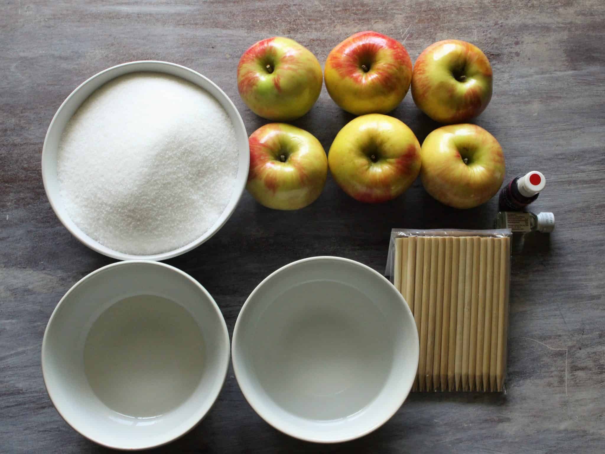 Candy Apples Recipe.