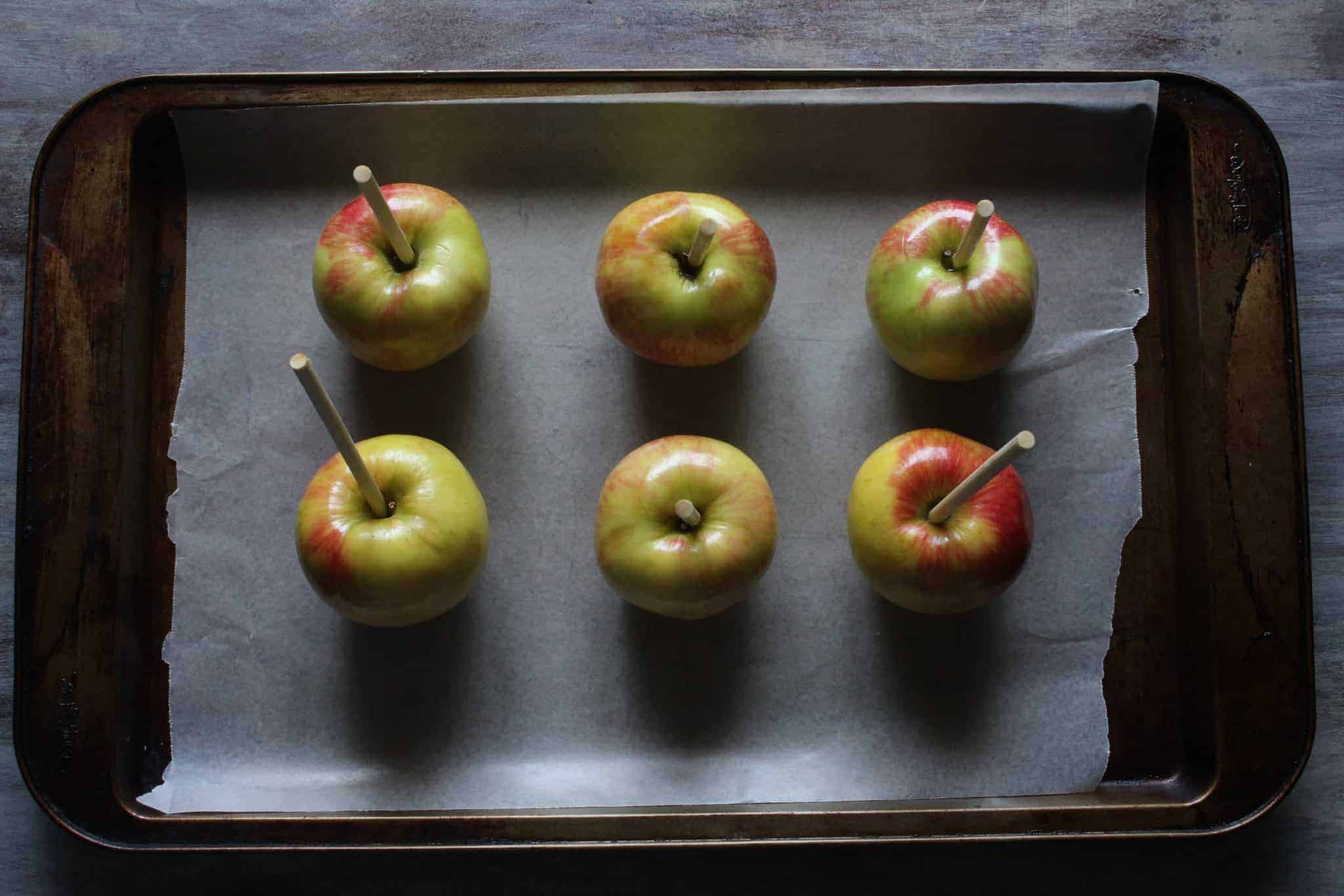 Candy Apples Recipe.