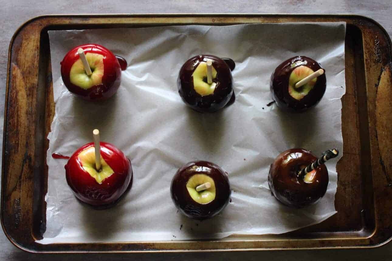 Candy Apples Recipe.