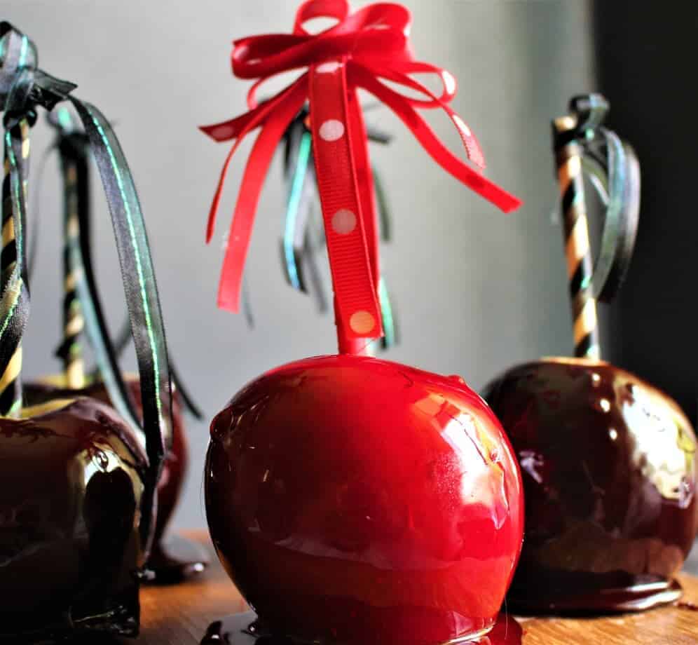 Making Candy Apples at Home