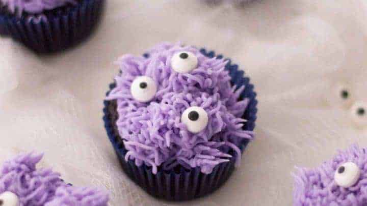 monster cupcakes