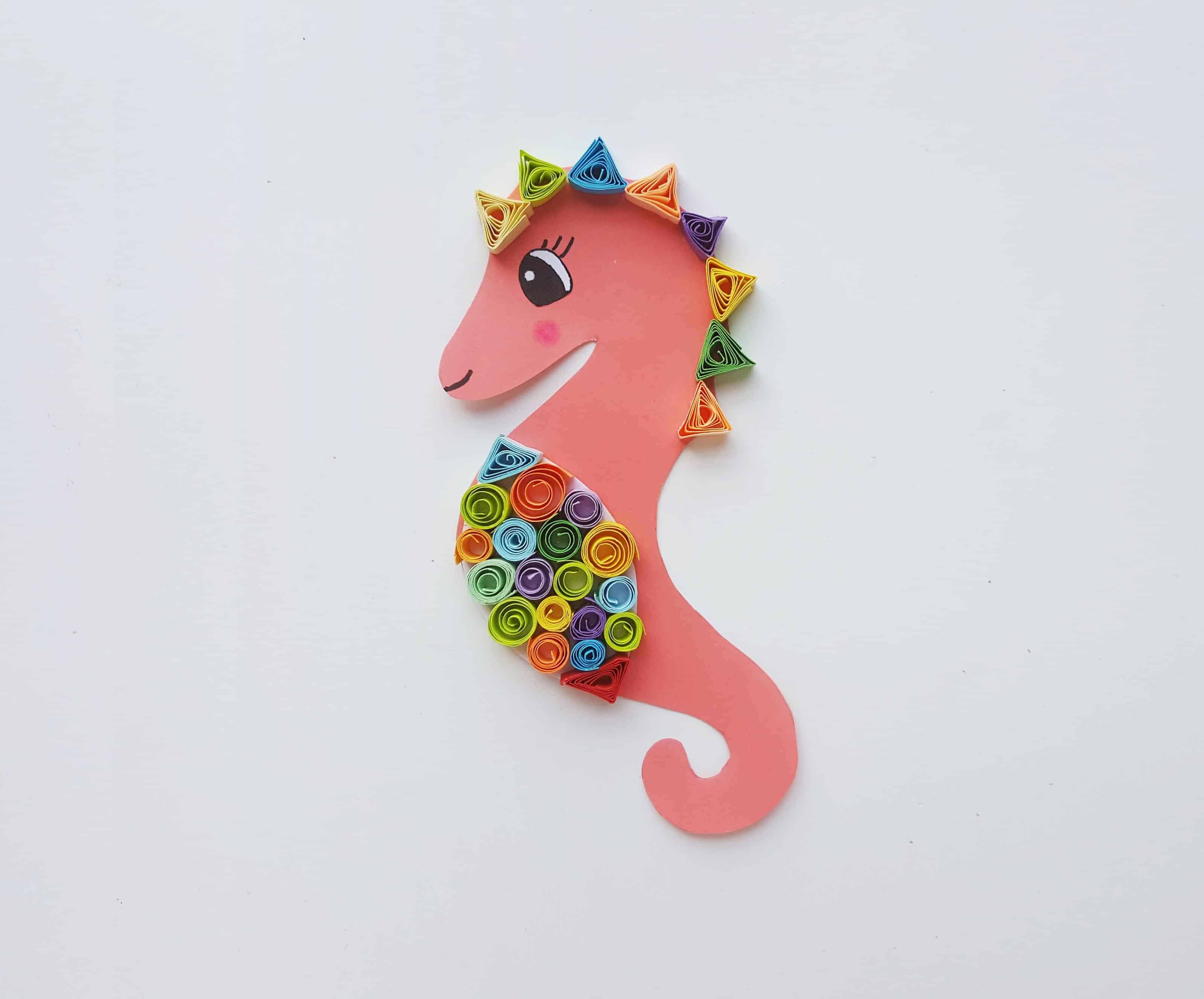 Seahorse Quilling.