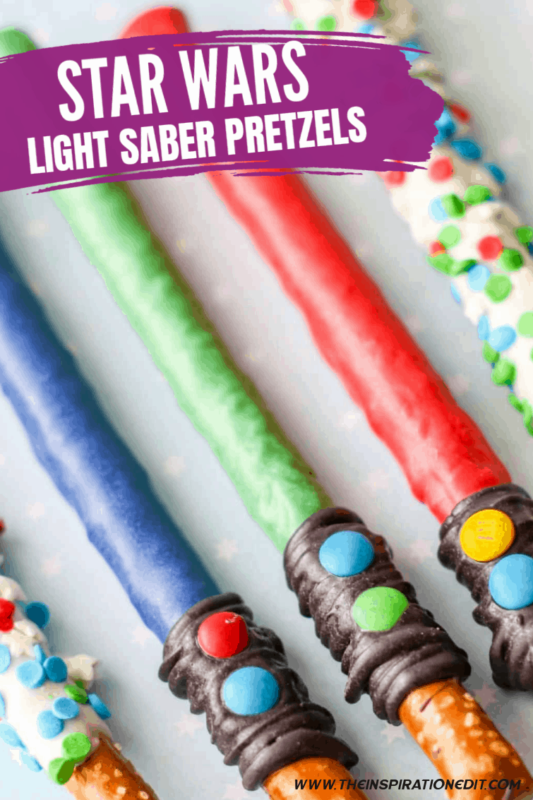 Star Wars Party Food Light Saber Pretzel Rods · The Inspiration Edit