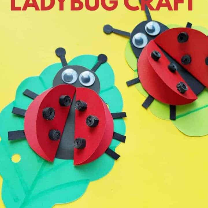 Easy Preschool Ladybug Craft The Inspiration Edit