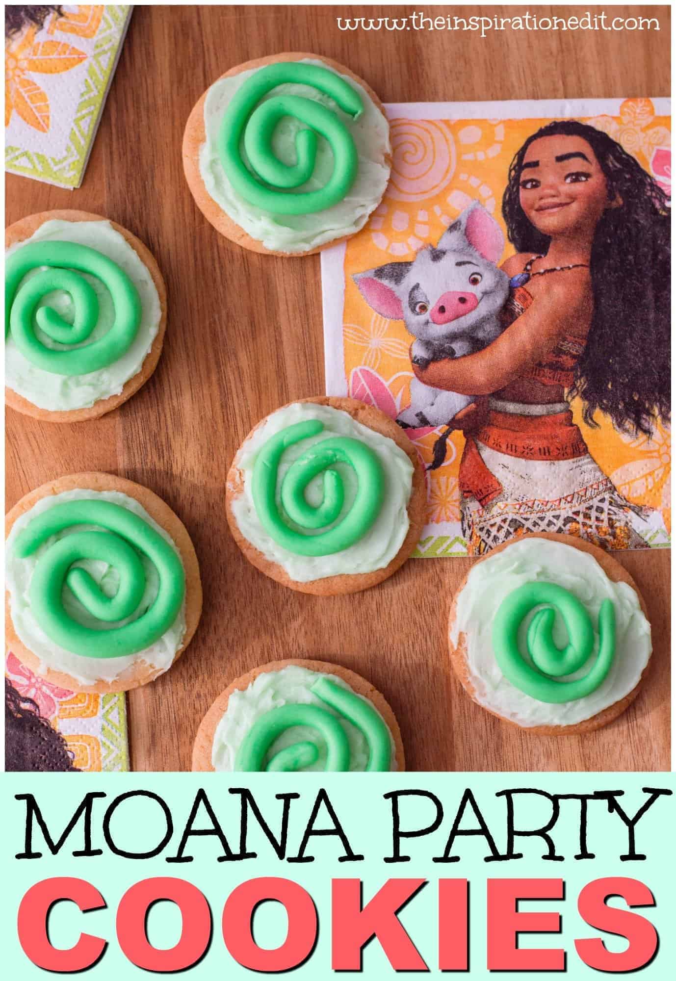 moana cookies