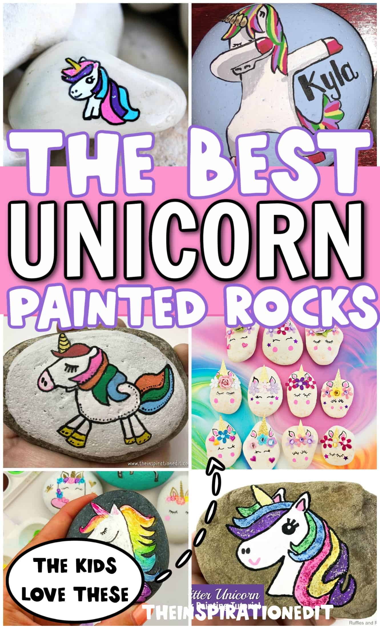 Unicorn Rock Painting Ideas You Must Try · The Inspiration Edit