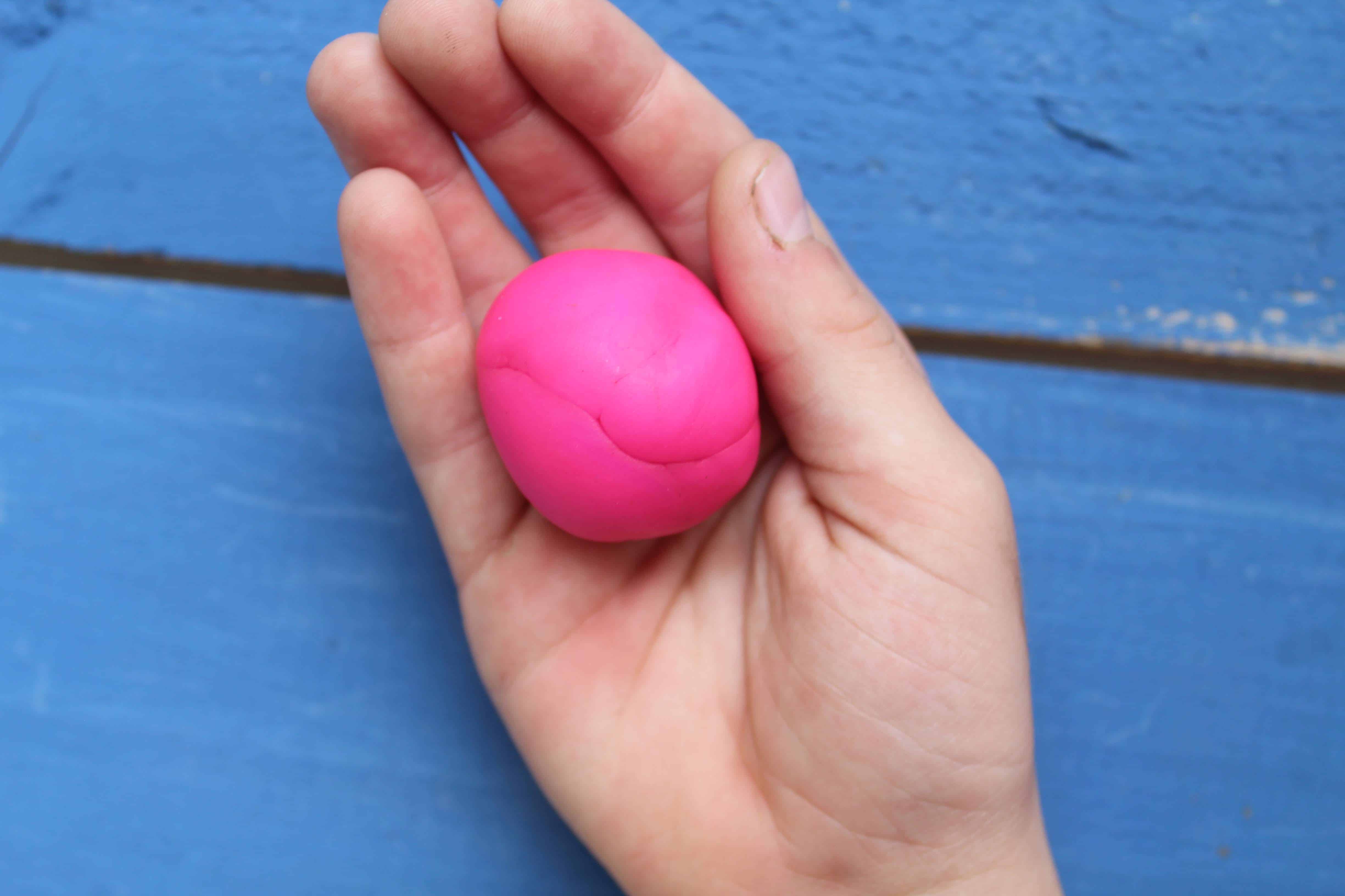 Playdough Sensory Activity.