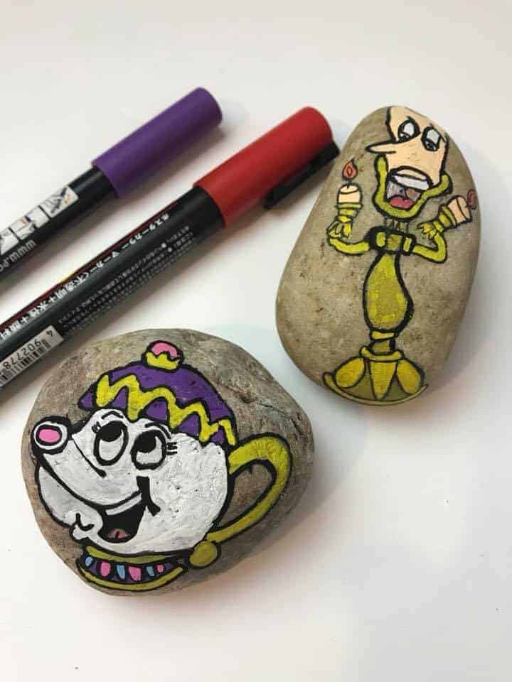 mrs potts beauty and the beast art