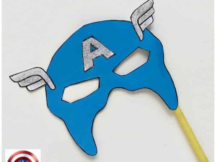 vervorming Commandant deuropening Captain America Mask · The Inspiration Edit
