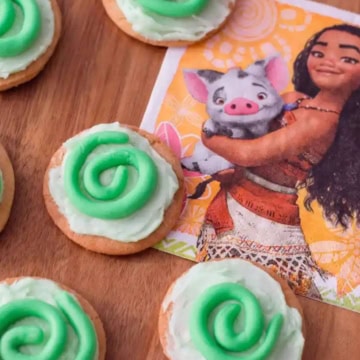 Moana Cookies Heart of Te Fiti.