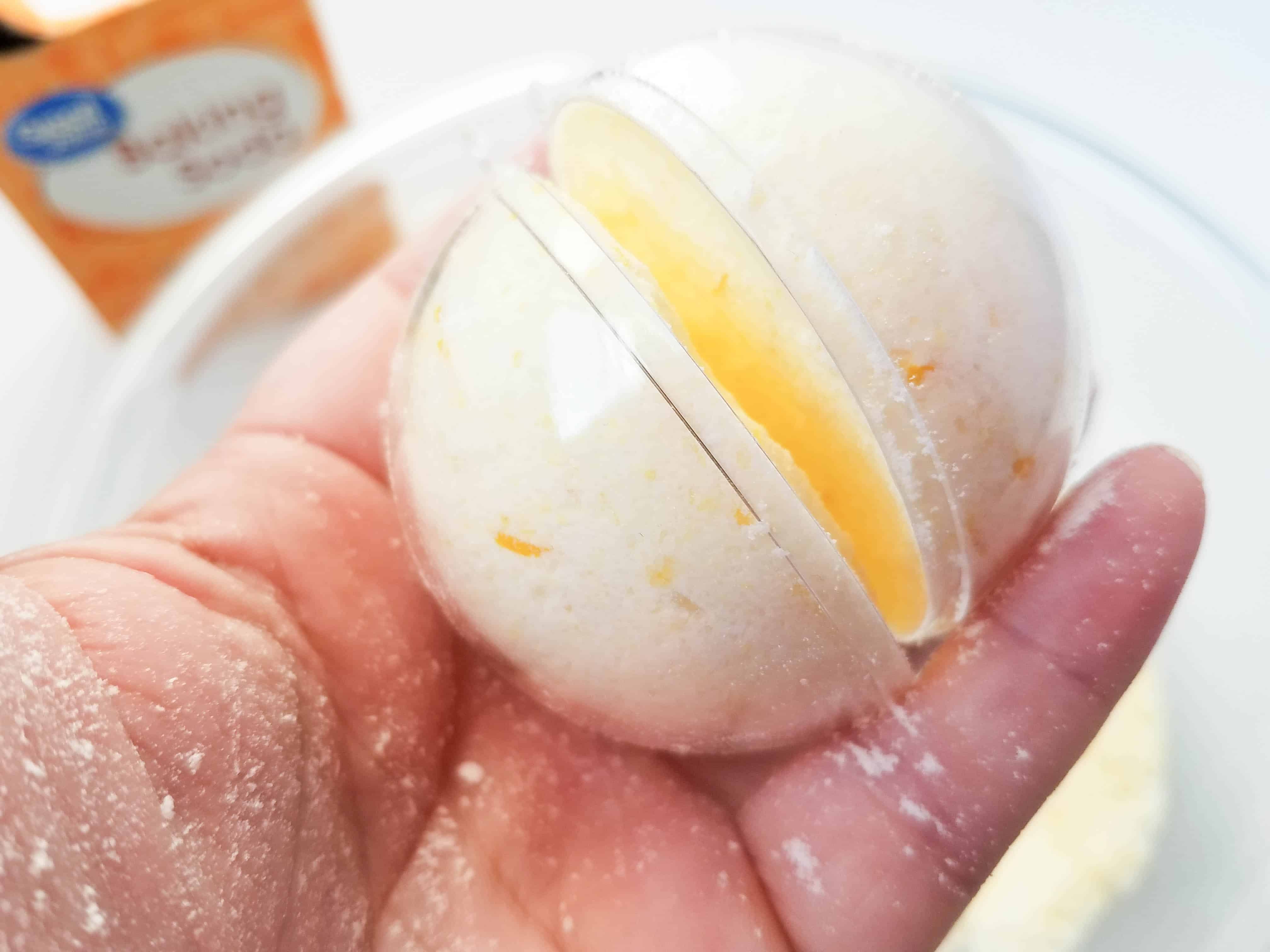 DIY Lemon Bath Bomb Recipe.