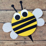 Wooden Craft Bumble Bees.