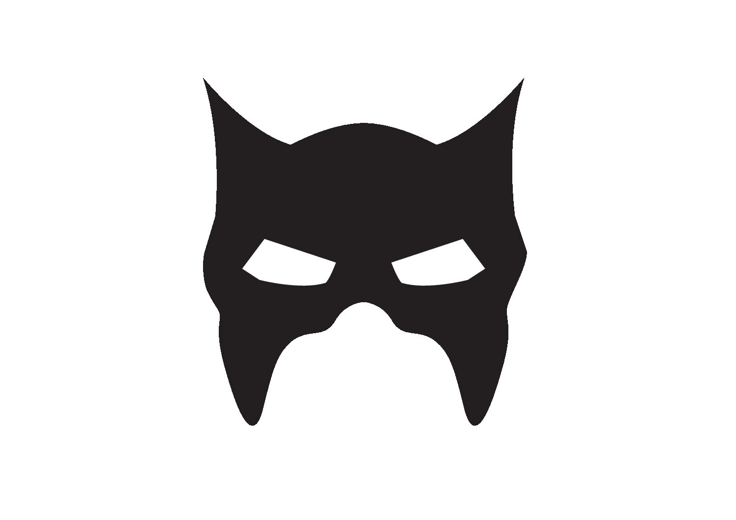 Batman Mask For Kids To Make · The Inspiration Edit