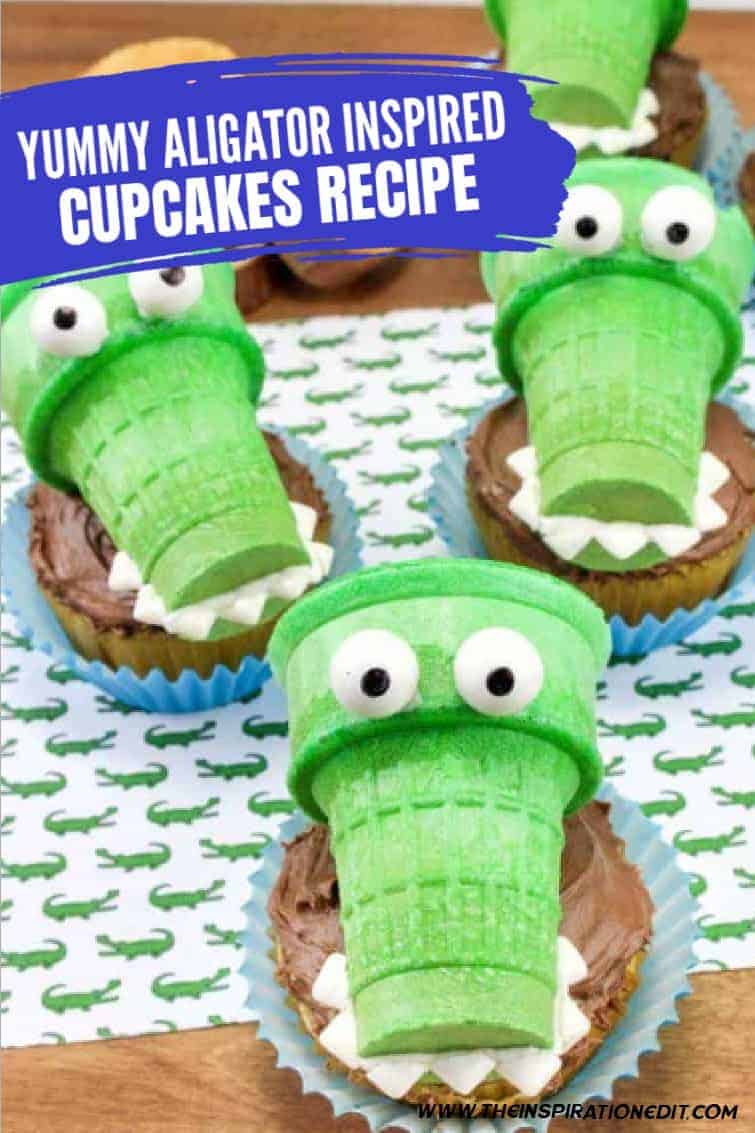 Alligator Cupcakes - The Inspiration Edit