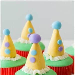 Clown Cupcakes.