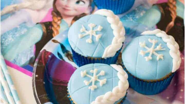 Disney Frozen Cupcakes