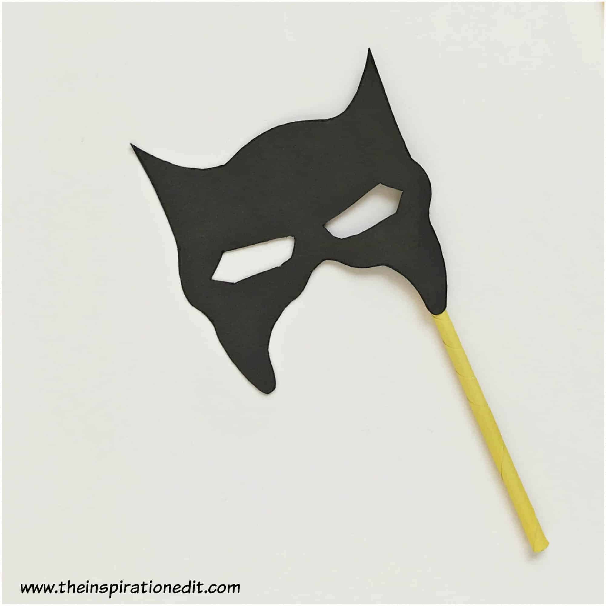 diy batman mask