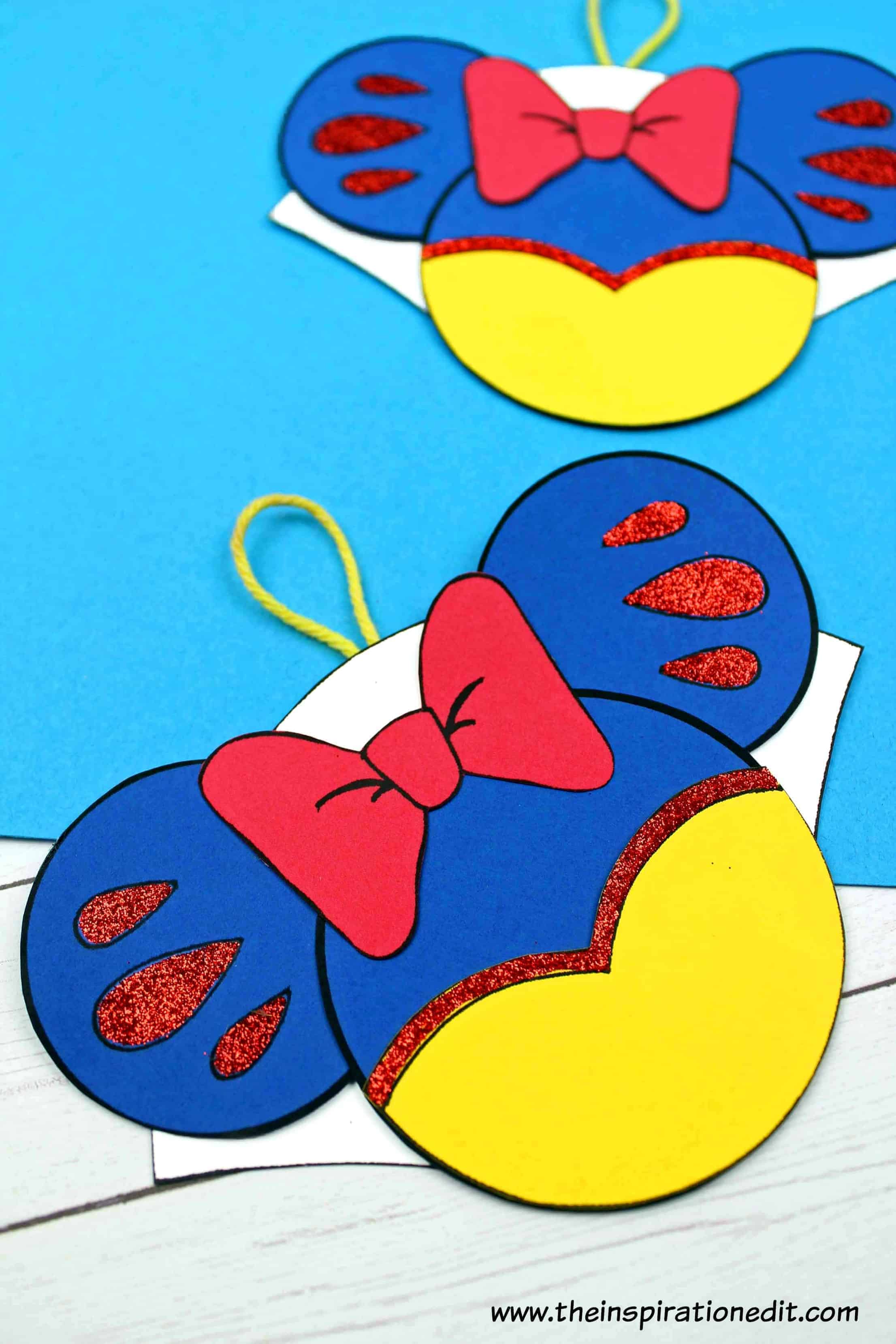 Snow White DIY Mickey Mouse Ears Craft The Inspiration Edit